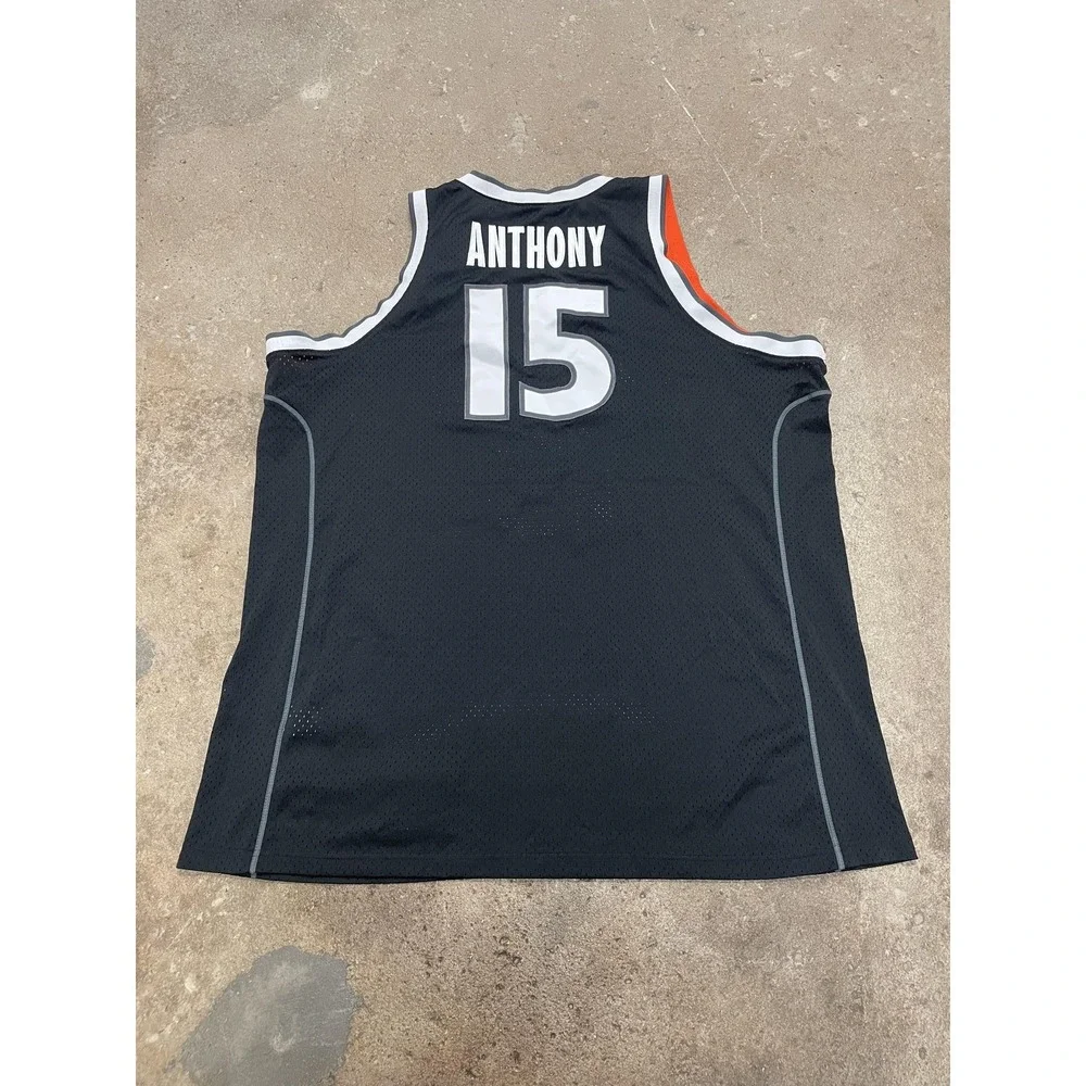 Vintage Syracuse‎ Orange Jersey Mens 3XL Black NCAA Basketball Nike Anthony